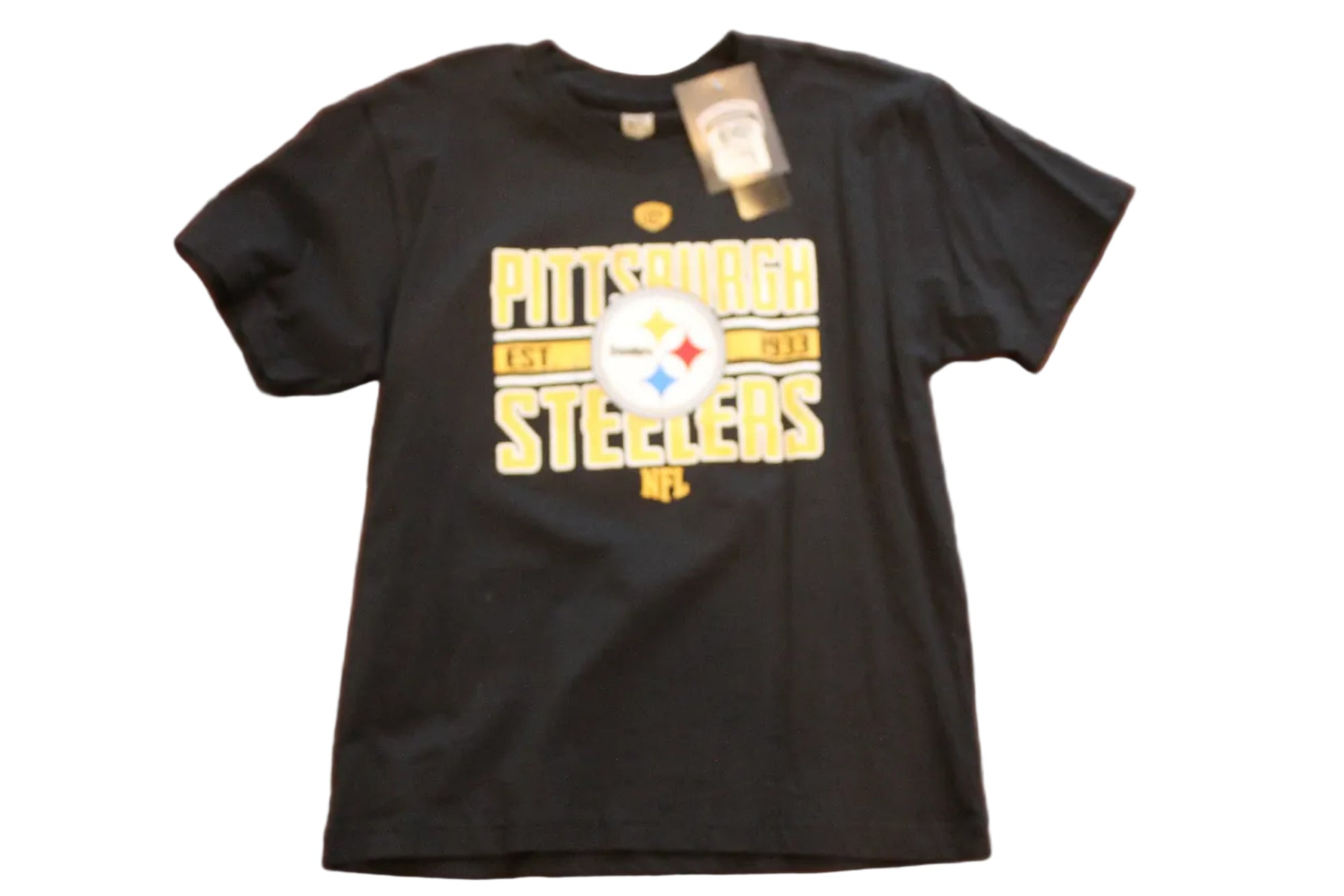 NFL Pittsburgh Steelers Youth Old Time Football Tee