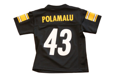 NFL Pittsburgh Steelers Child Polamalu #43 Jersey