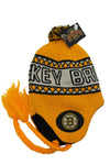 NHL Old Time Hockey Boston Bruins Youth Knit Tassel Toque