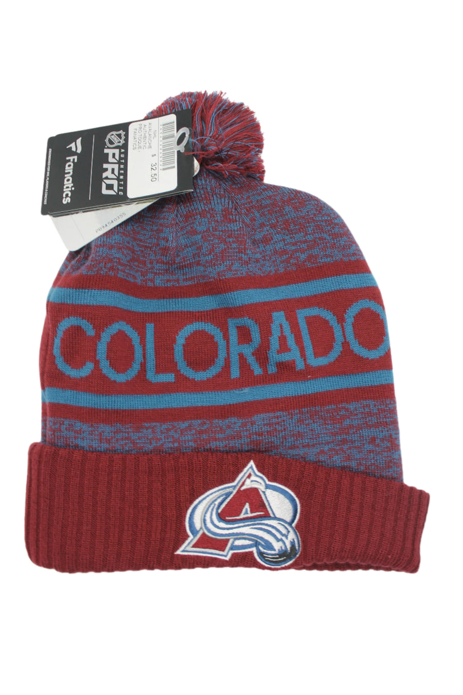 NHL Colordao Avalanche Fanatics Authentic Pro Toque