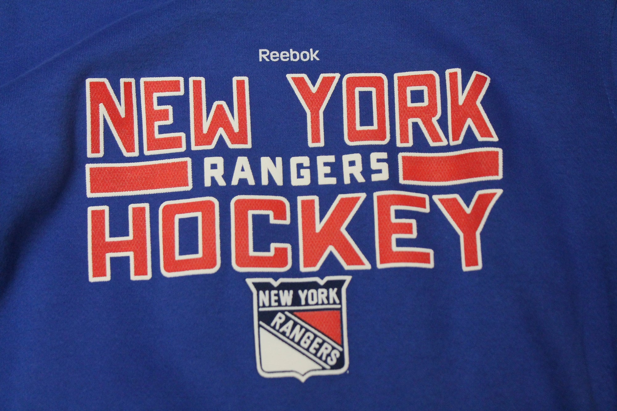 NHL New York Rangers Youth Reebok Hoodie