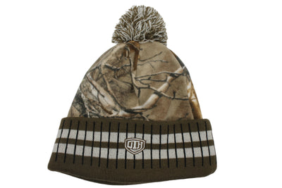 NHL Boston Bruins Old Time Hockey RealTree Camo Toque with Pom