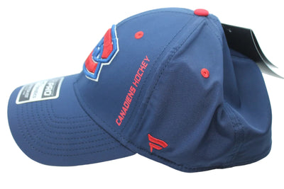 NHL Montreal Canadiens Fanatics Authentic Rinks Flex Hat (navy/red)