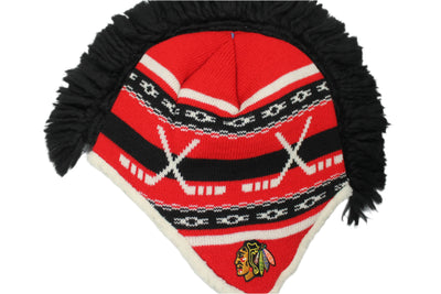 NHL Chicago Blackhawks Youth Reebok Mohawk Toque