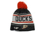 NHL Anaheim Ducks New Era Snow Days Toque with Pom