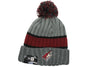 NHL Pheonix Coyotes New Era Stripe Chiller Toque with Pom