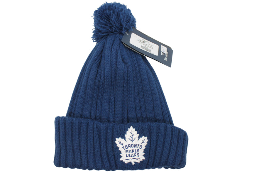 NHL Toronto Maple Leafs Fanatics Pom Knit Toque