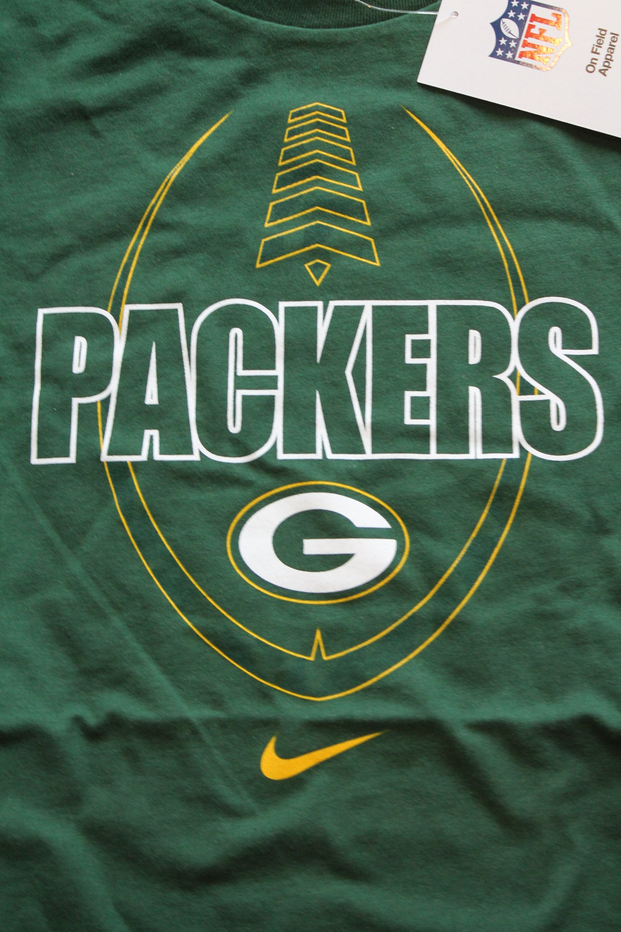 NFL Green Bay Packers Kids Nike On-Field Apparel T-shirt