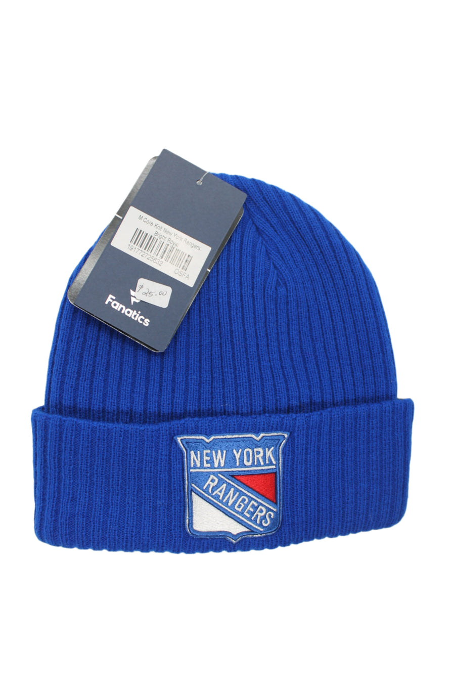 NHL New York Rangers Fanatics Beanie Toque