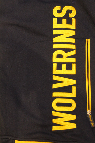 NCAA Men's Michigan Wolverines Mitchell & Ness Zip-Up Track Jacket - Large