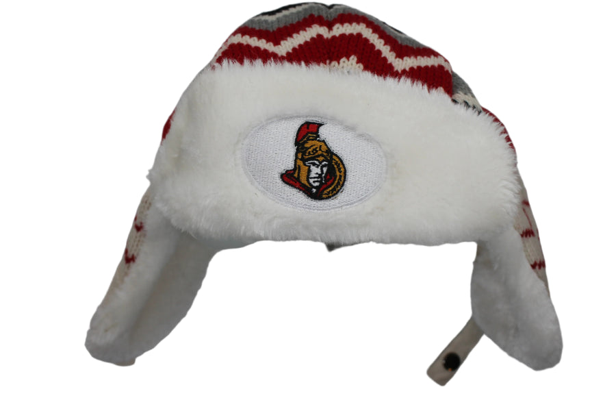 NHL Ottawa Senators Womens Knit Trapper Hat