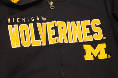 NCAA Michigan Wolverines Youth Full Zip-Up Hoodie