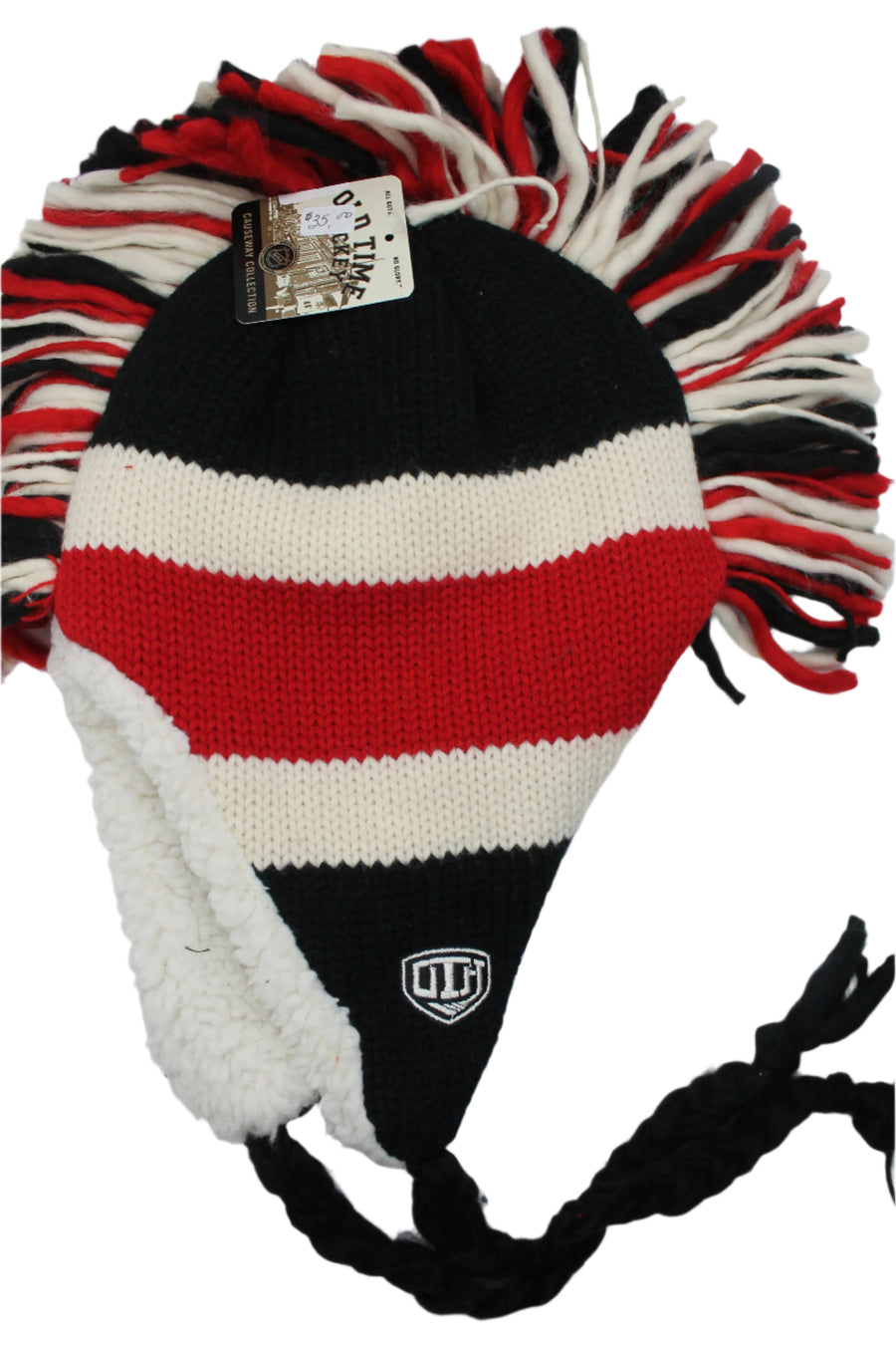 NHL Calgary Flames Youth Stripe Mohawk OTH Winter Toque