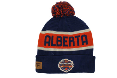 NHL Edmonton Oilers Fanatics Authentic Pro Battle of Alberta Cuffed Toque