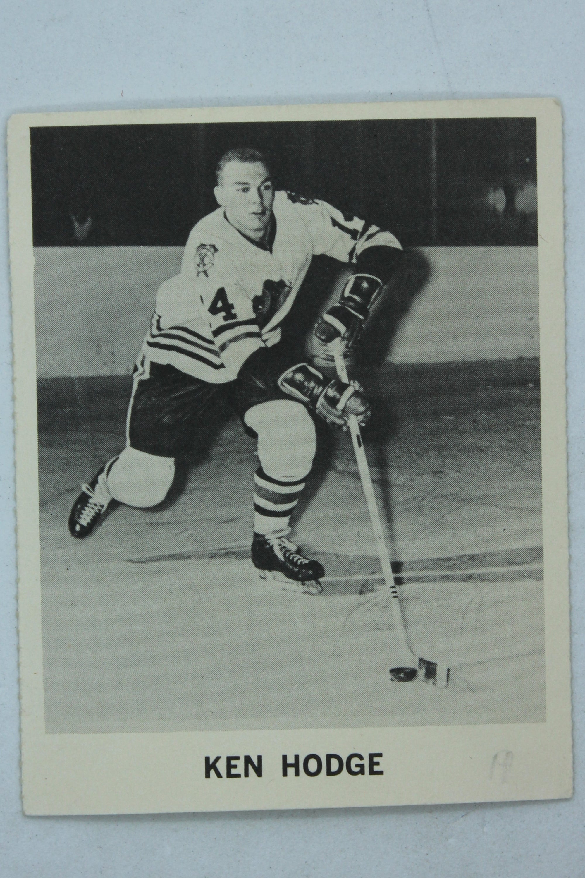 Ken Hodge 1965-66 Coca-Cola Hockey - Chicago Blackhawks - Perforated