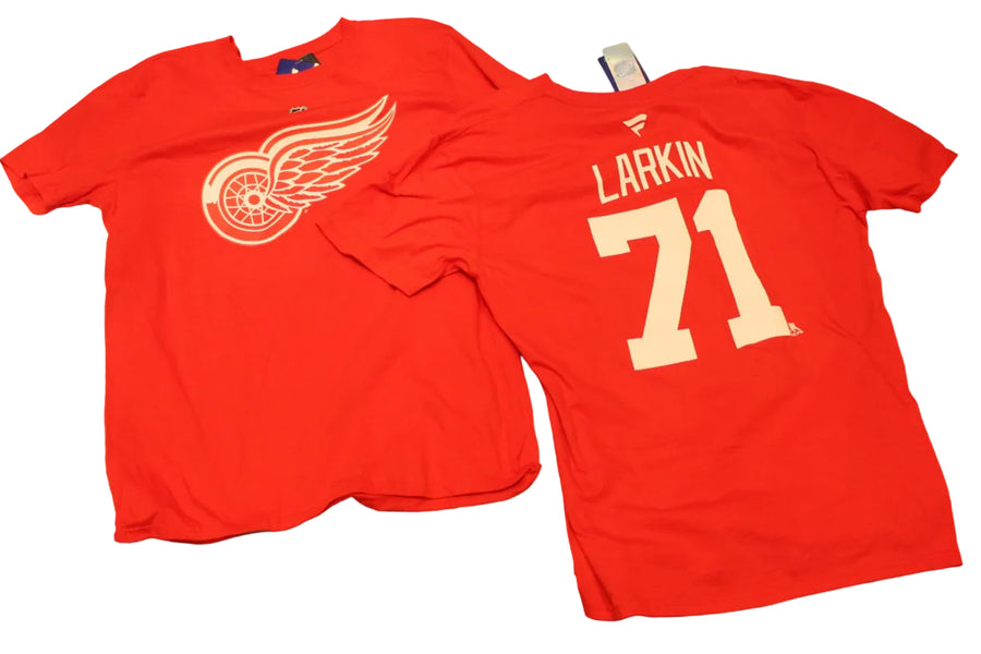 NHL Detroit Red Wings Fanatics "Larkin #71" Player Tee - No "C"