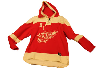 NHL Alumni Player - Howe #9 Detroit Red Wings 47 Brand Men's Lacer Hoodie