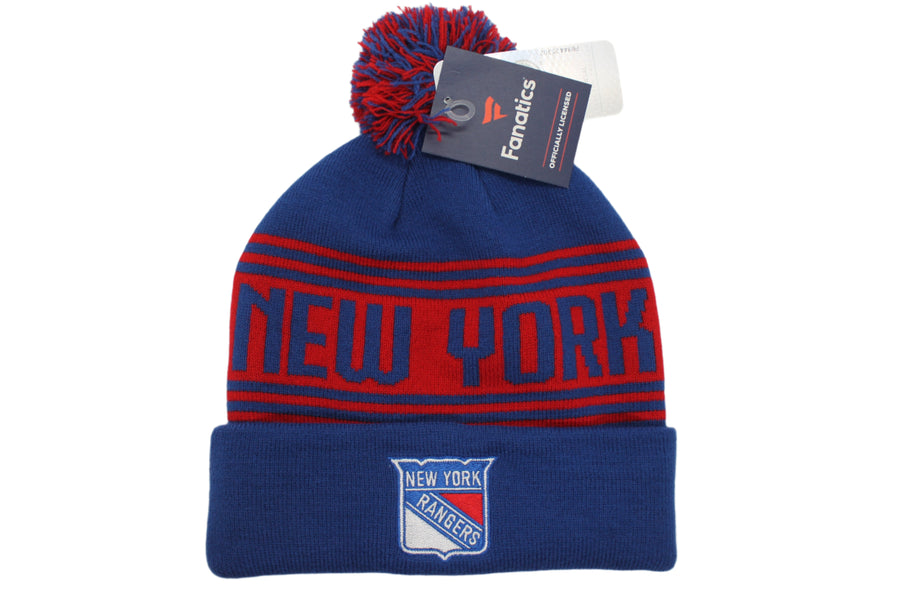 NHL New York Rangers Fanatics Enforcer Toque