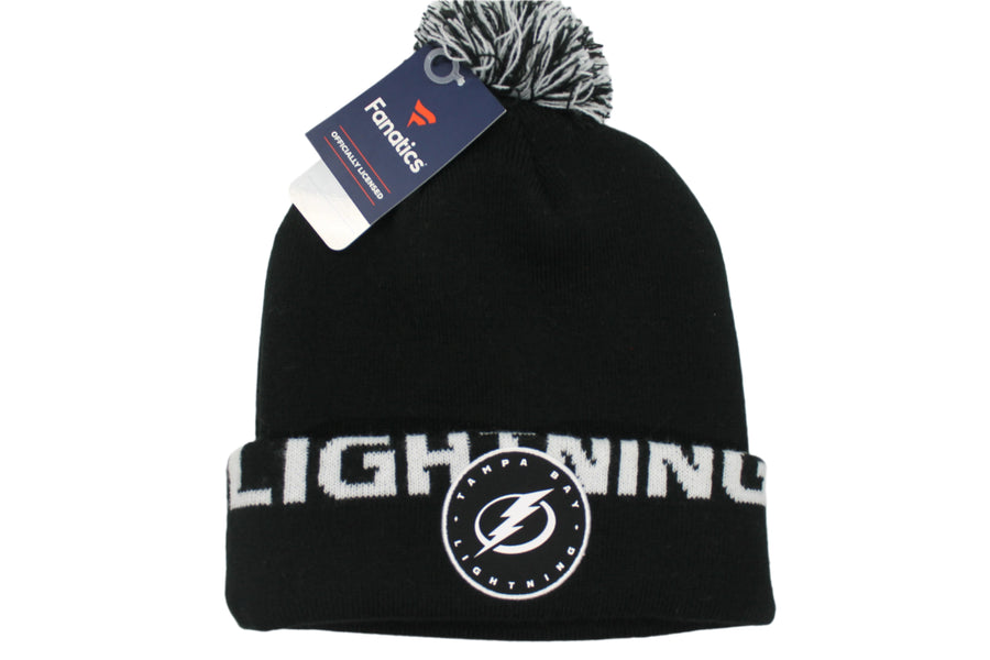 NHL Tampa Bay Lightning Fanatics High Stick Toque (Black)