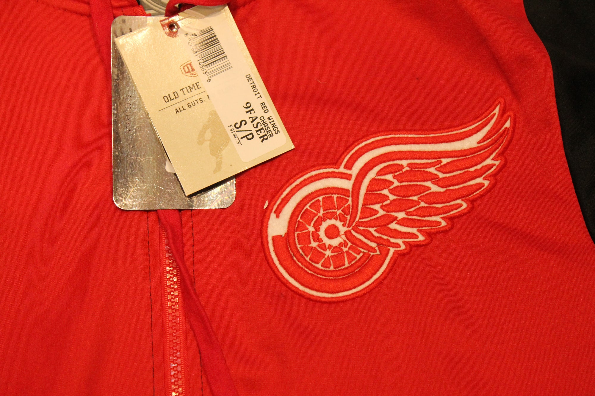 NHL Detroit Red Wings OTH Mens Chaser Zip-Up Hoodie/Track Jacket