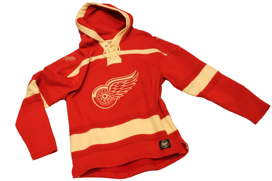 NHL Detroit Red Wings 47 Brand Men's Lacer Hoodie