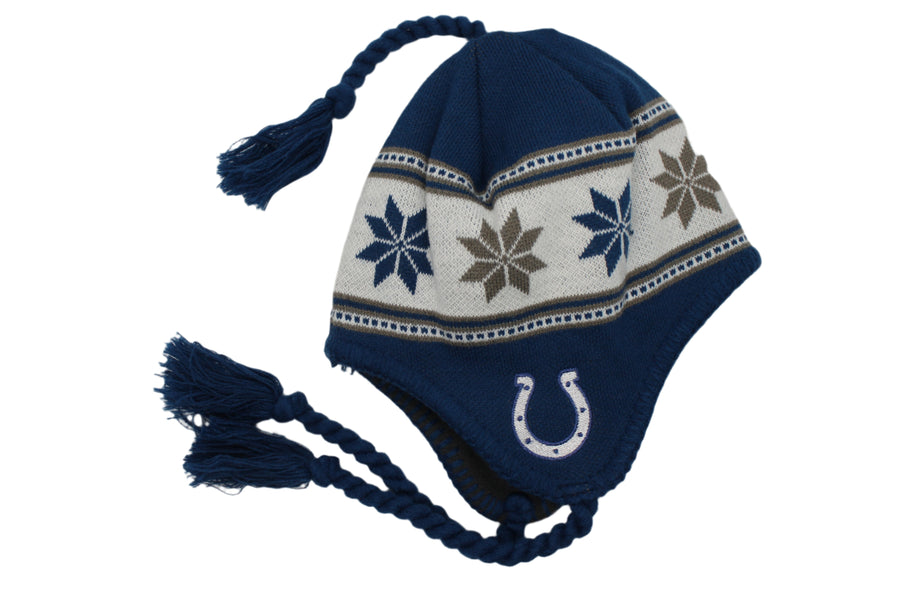 Indianapolis Colts Youth Knit Tassel Toque