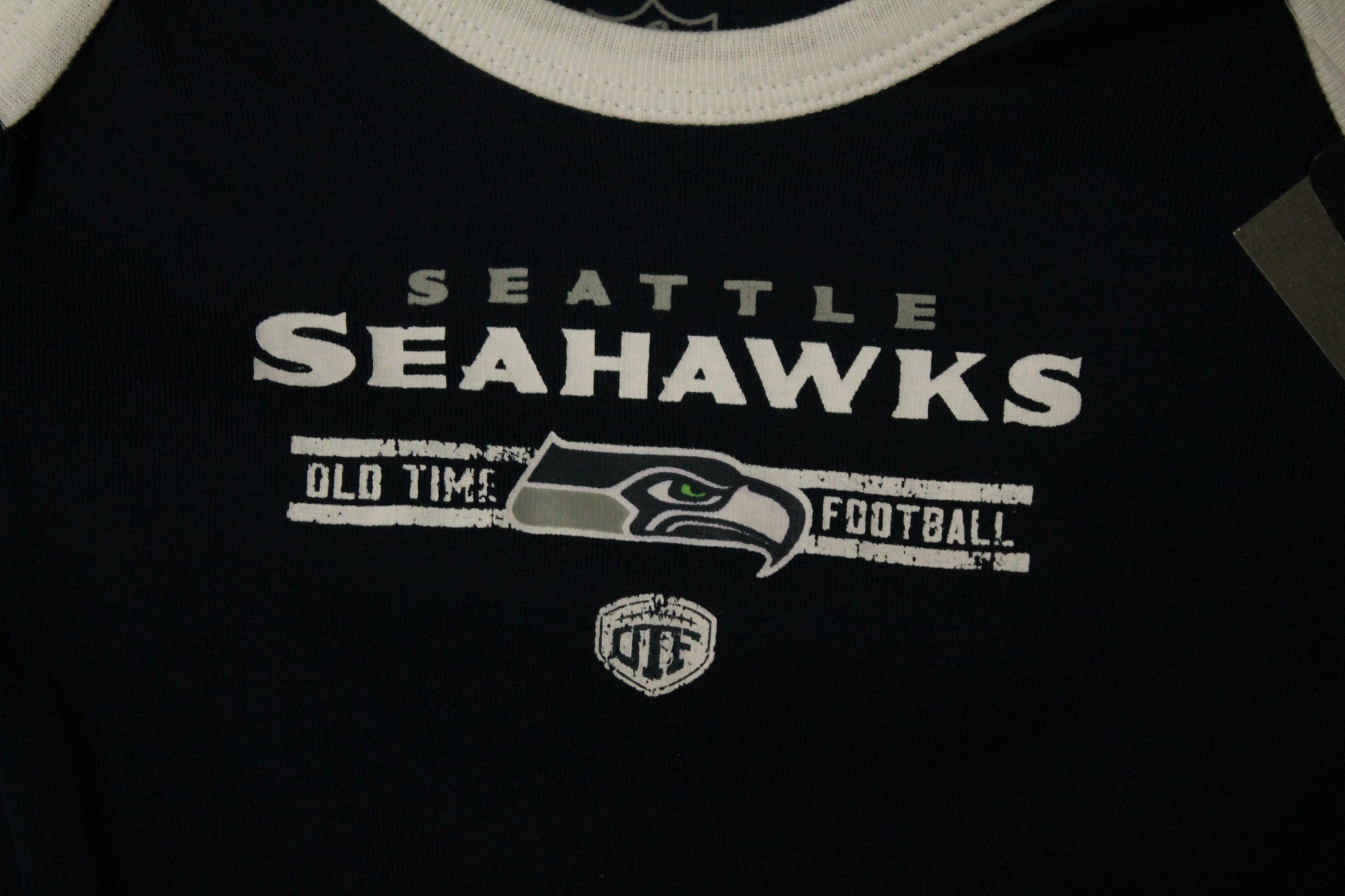 NFL Seattle Seahawks Old Time Football Infant 3pc Bodysuit Set