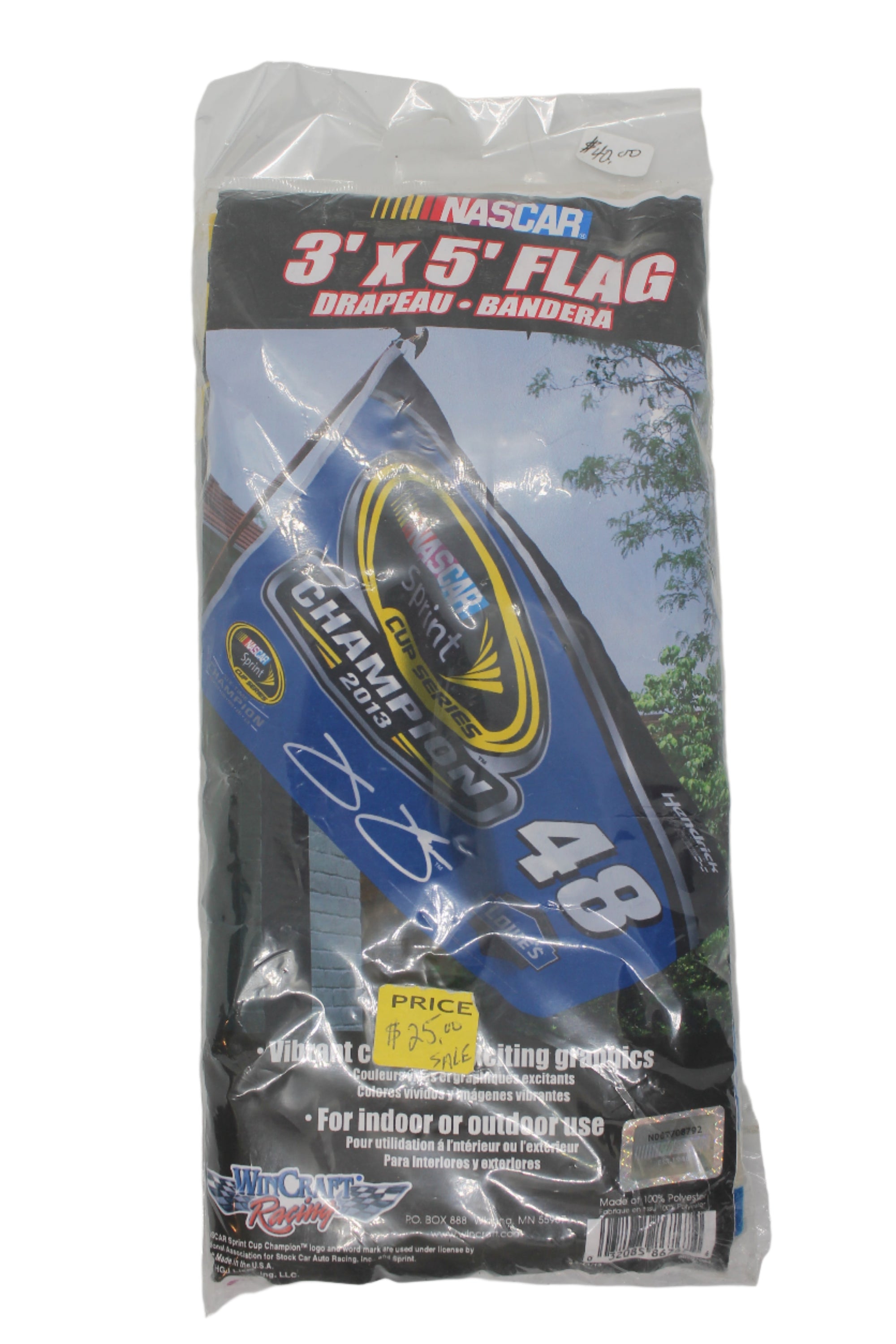 NASCAR Jimmie Johnson #48 3' x 5' Champion 2013 Flag - Lowes (Sale)