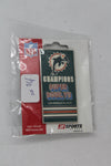 NFL Miami Dolphins Super Bowl VII Champions Pin - Los Angeles 1973