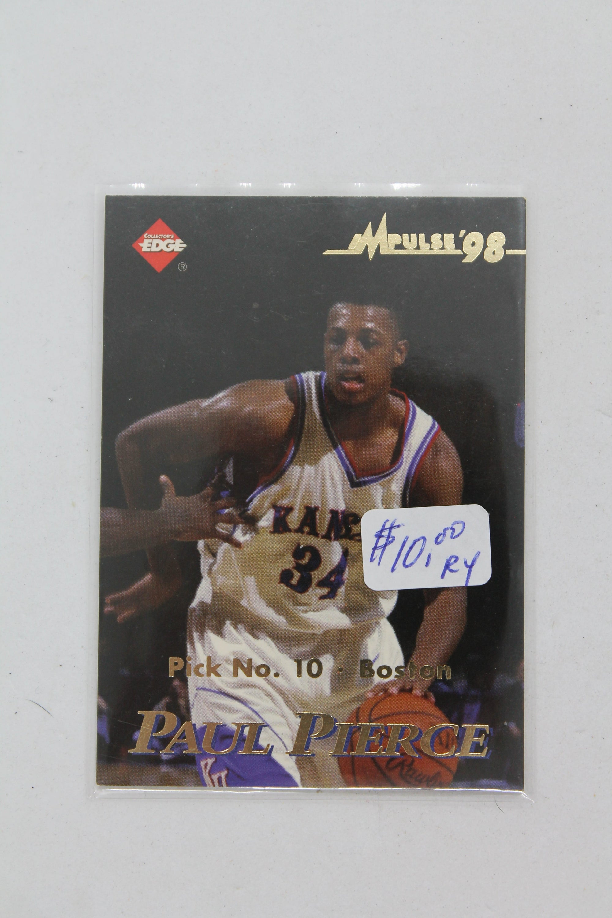 Paul Pierce Rookie Year Kobe Bryant  1998-99 Collector's Edge Impulse - [Base] #51