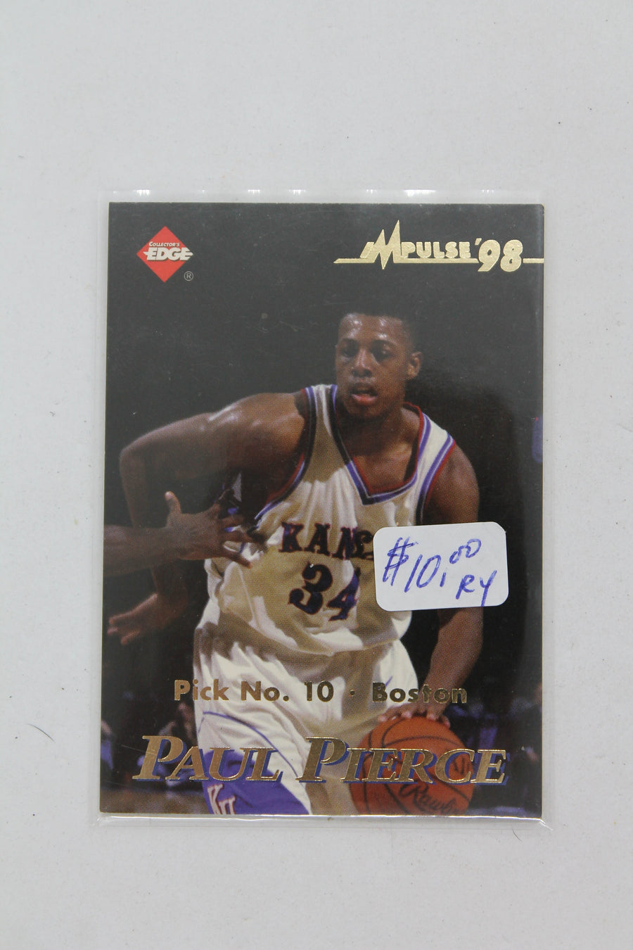 Paul Pierce Rookie Year Kobe Bryant  1998-99 Collector's Edge Impulse - [Base] #51