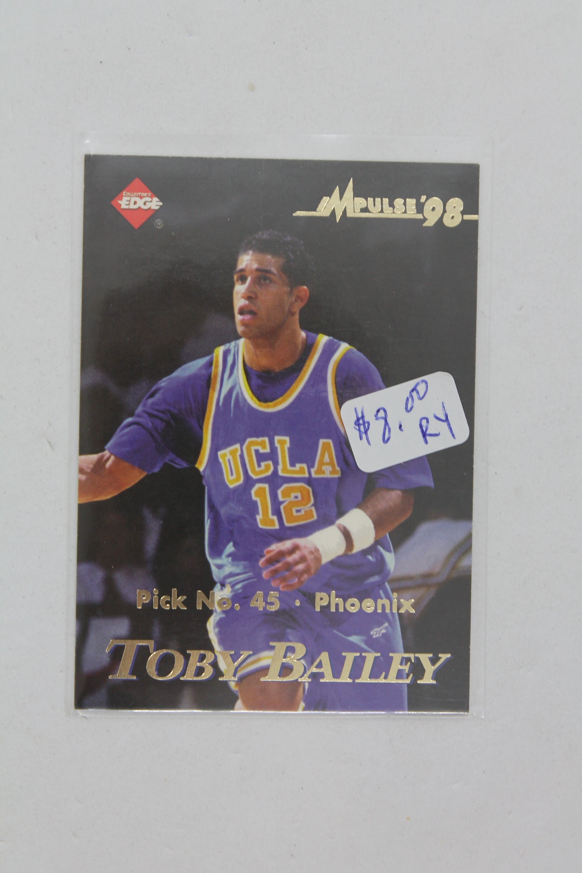 Toby Bailey (Rookie Year), Kobe Bryant 1998-99 Collector's Edge Impulse - [Base] #71