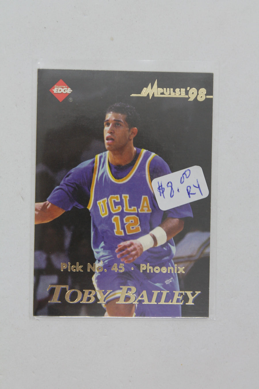 Toby Bailey (Rookie Year), Kobe Bryant 1998-99 Collector's Edge Impulse - [Base] #71