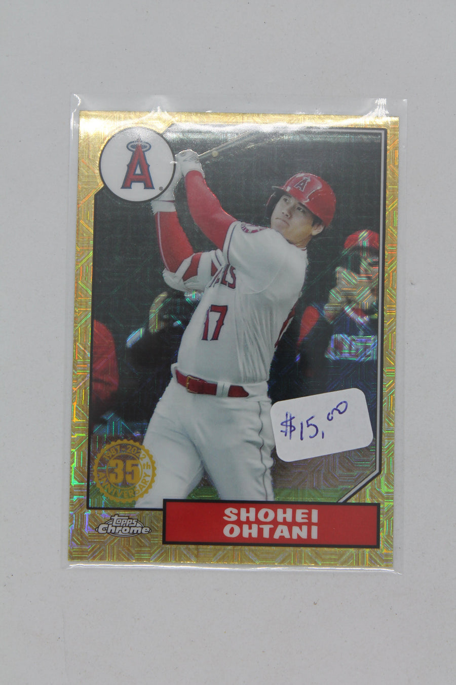 Shohei Ohtani 2022 Topps Series 1 - 1987 Topps Chrome Silver Pack Series 1 Mojo #T87C-1