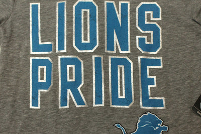 NFL Detroit Lions NFL Team Apparel Youth "Lions Pride" Girl's Tee