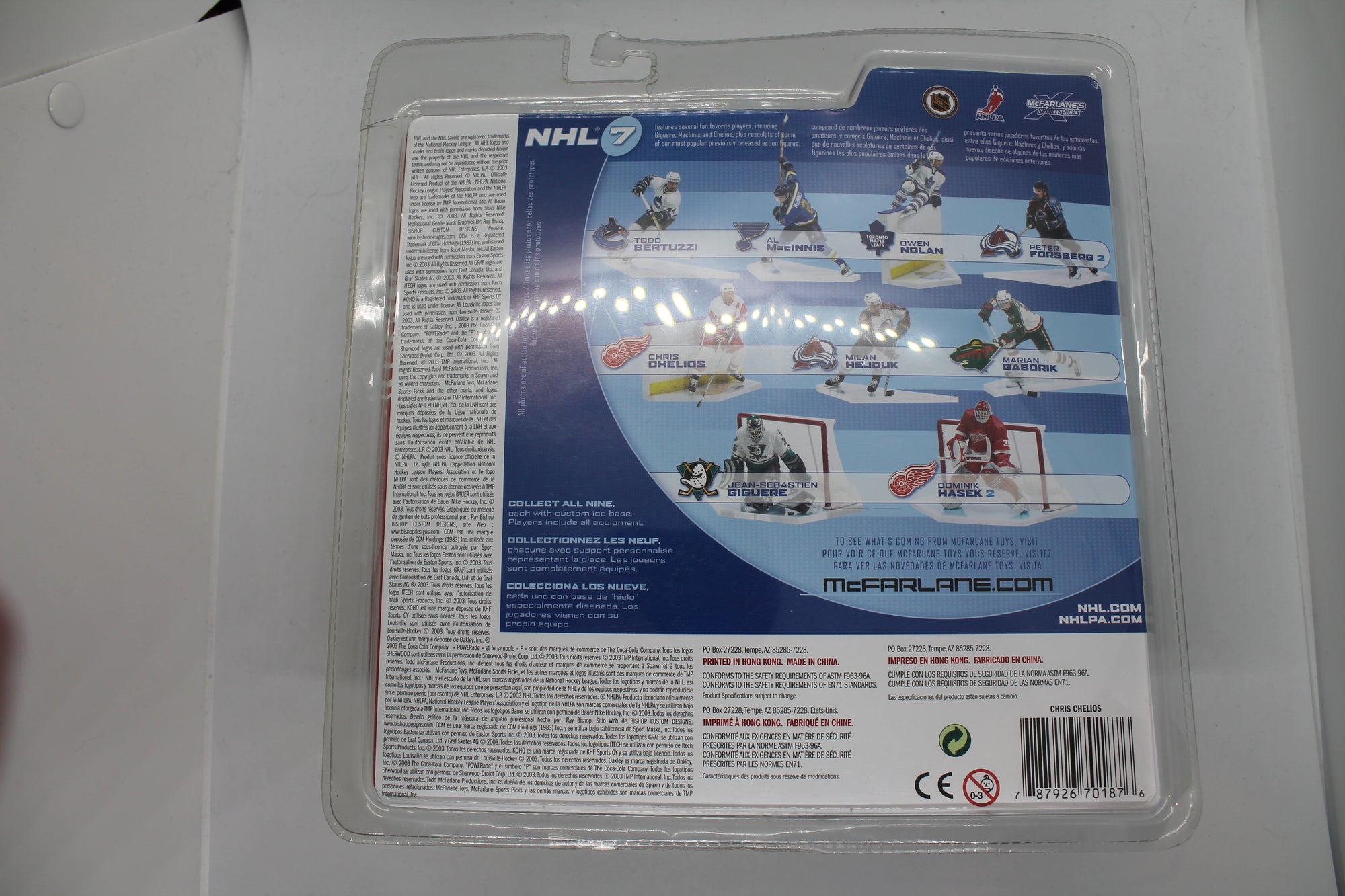 Chris Chelios McFarlane Series 7 - Detroit Red Wings