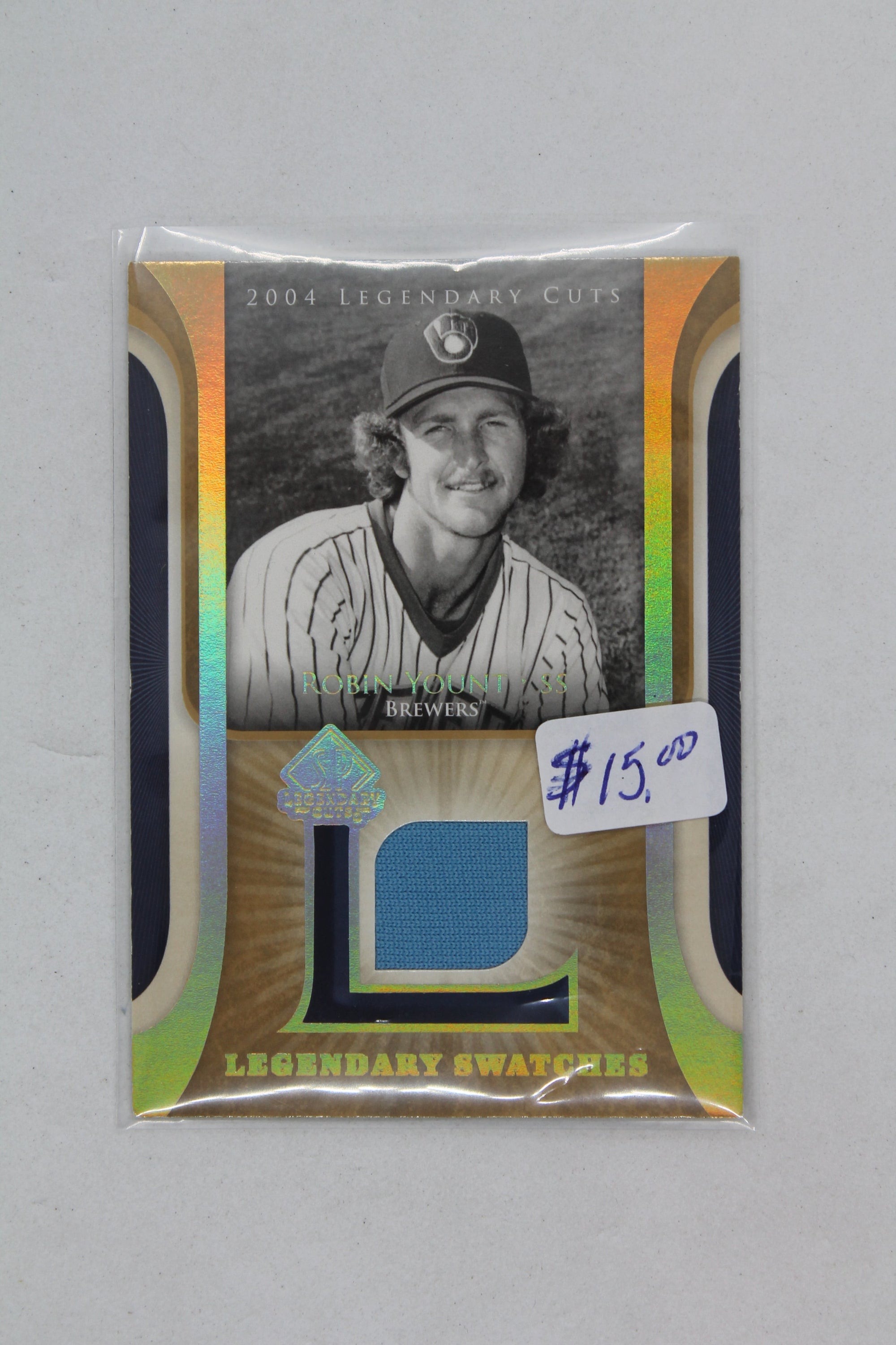 Robin Yount 2004 SP Legendary Cuts - Legendary Swatches #LSW-RY Jersey Card