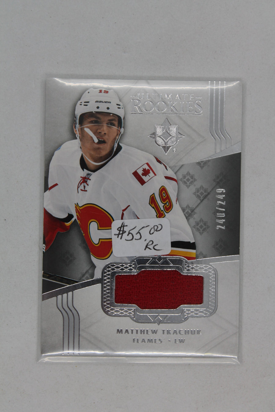 Matthew Tkachuk 2016-17 Ultimate Collection - Silver Jersey - Ultimate Rookies  Rookie Card #240/249