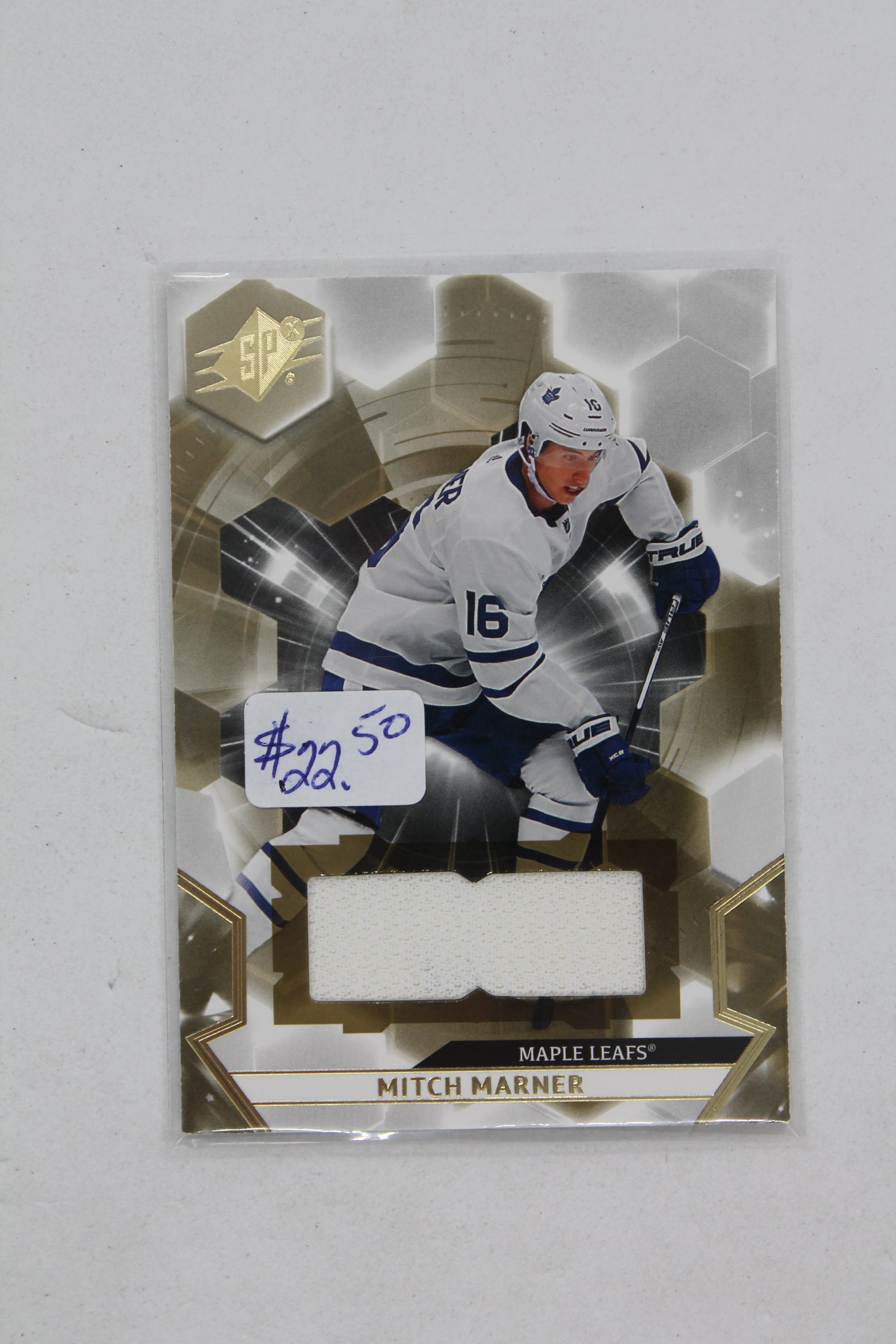 Mitch Marner 2020-21 SPX Jersey Card