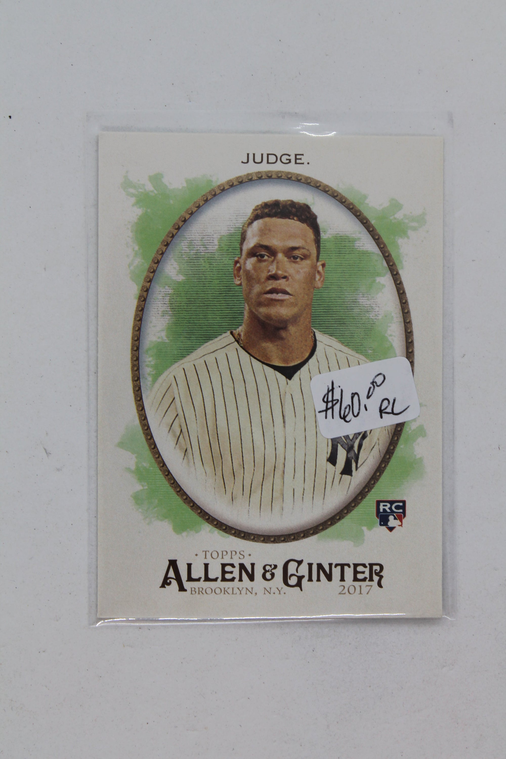 Aaron Judge Rookie Card 2017 Topps Allen & Ginter's - [Base] #172
