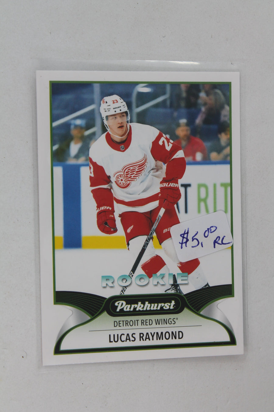 Lucas Raymond 2021-22 Upper Deck Parkhurst - Rookies - Rookie Card