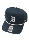 MLB Detroit Tigers '47 Brand Hitch Adjustable Hat with Rope - Blue