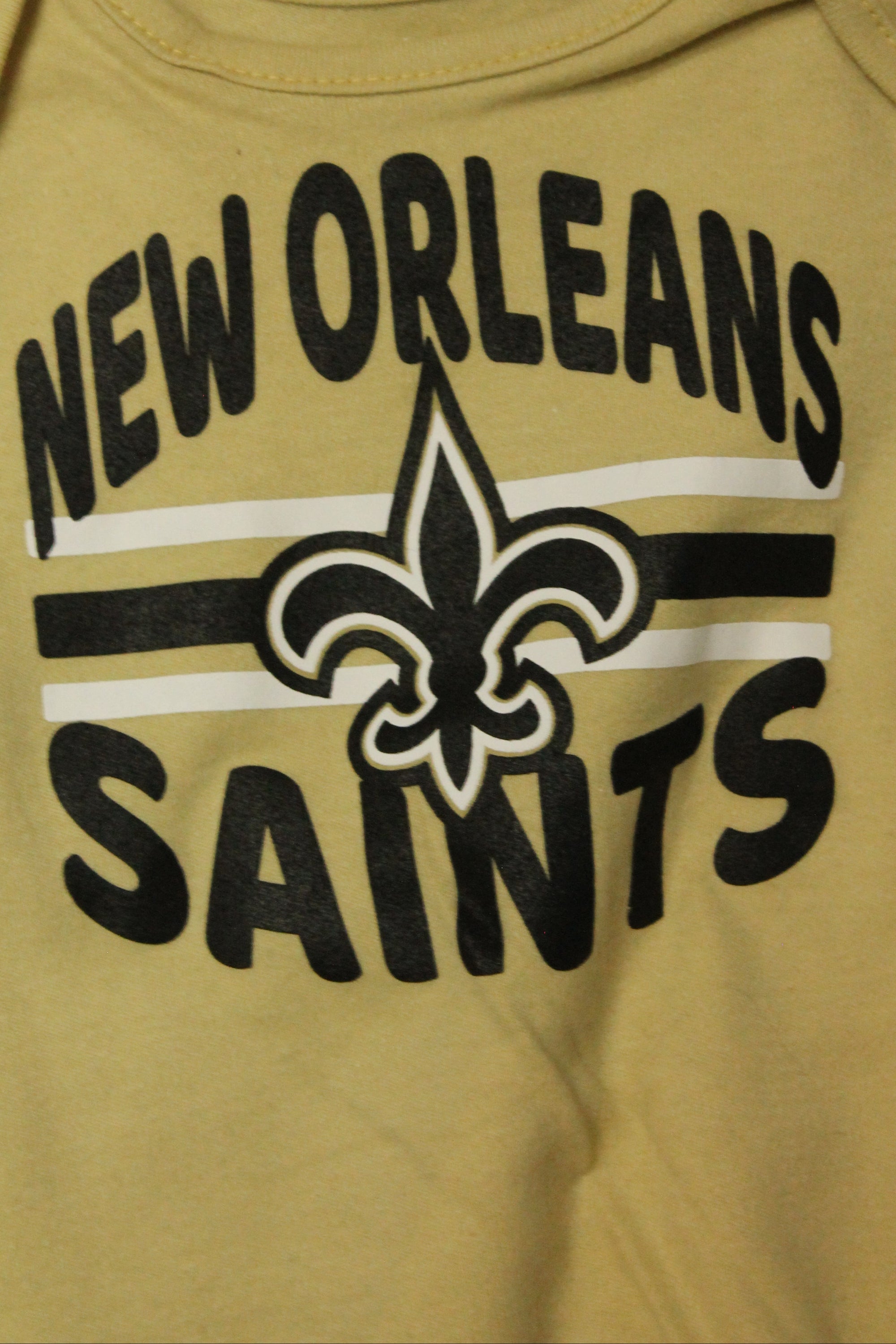 NFL New Orleans Saints Infant 3pc Bodysuit Set