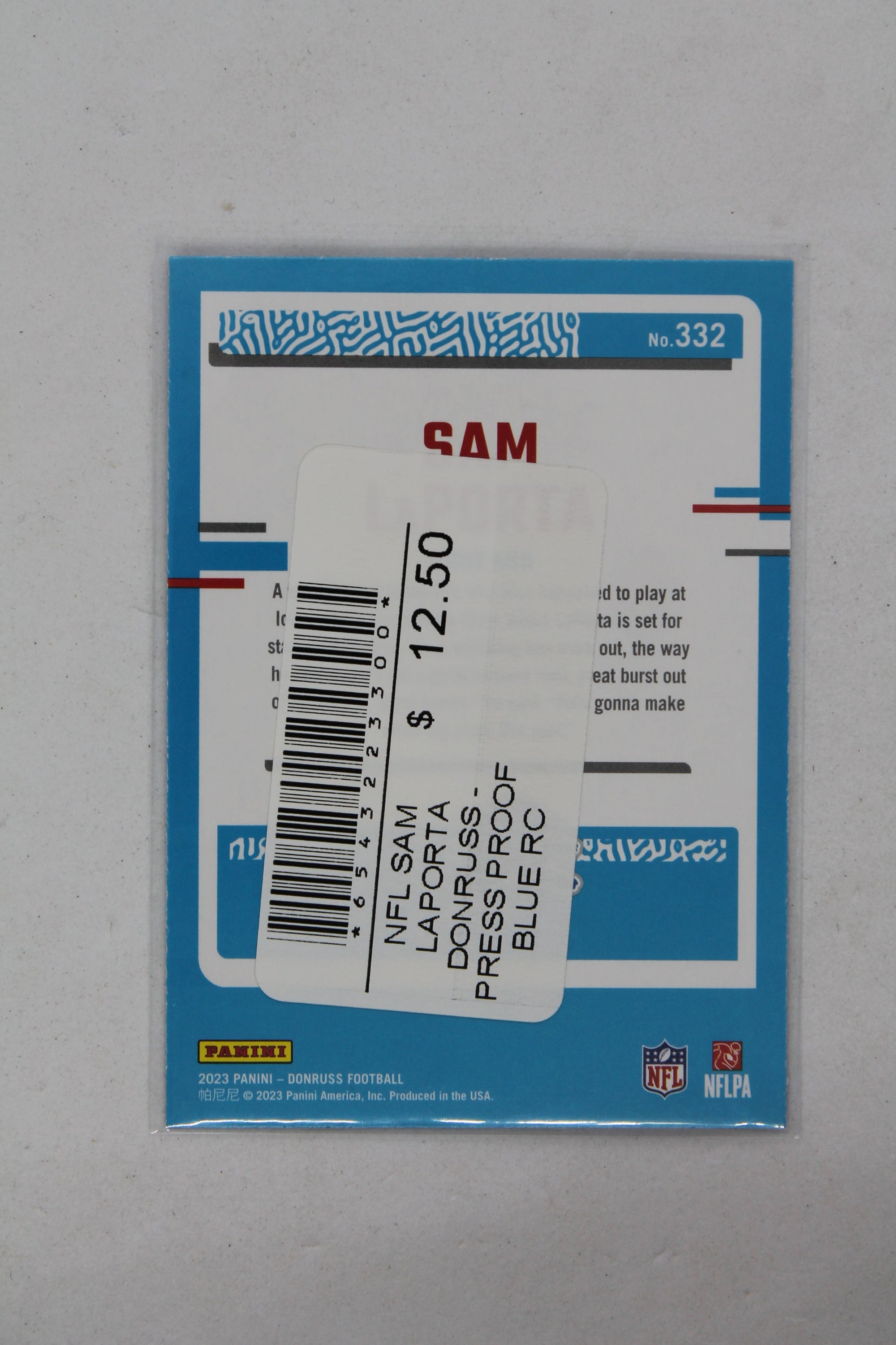 Jahmyr Gibbs 2023 Panini Prizm Rookies - Rookie Card