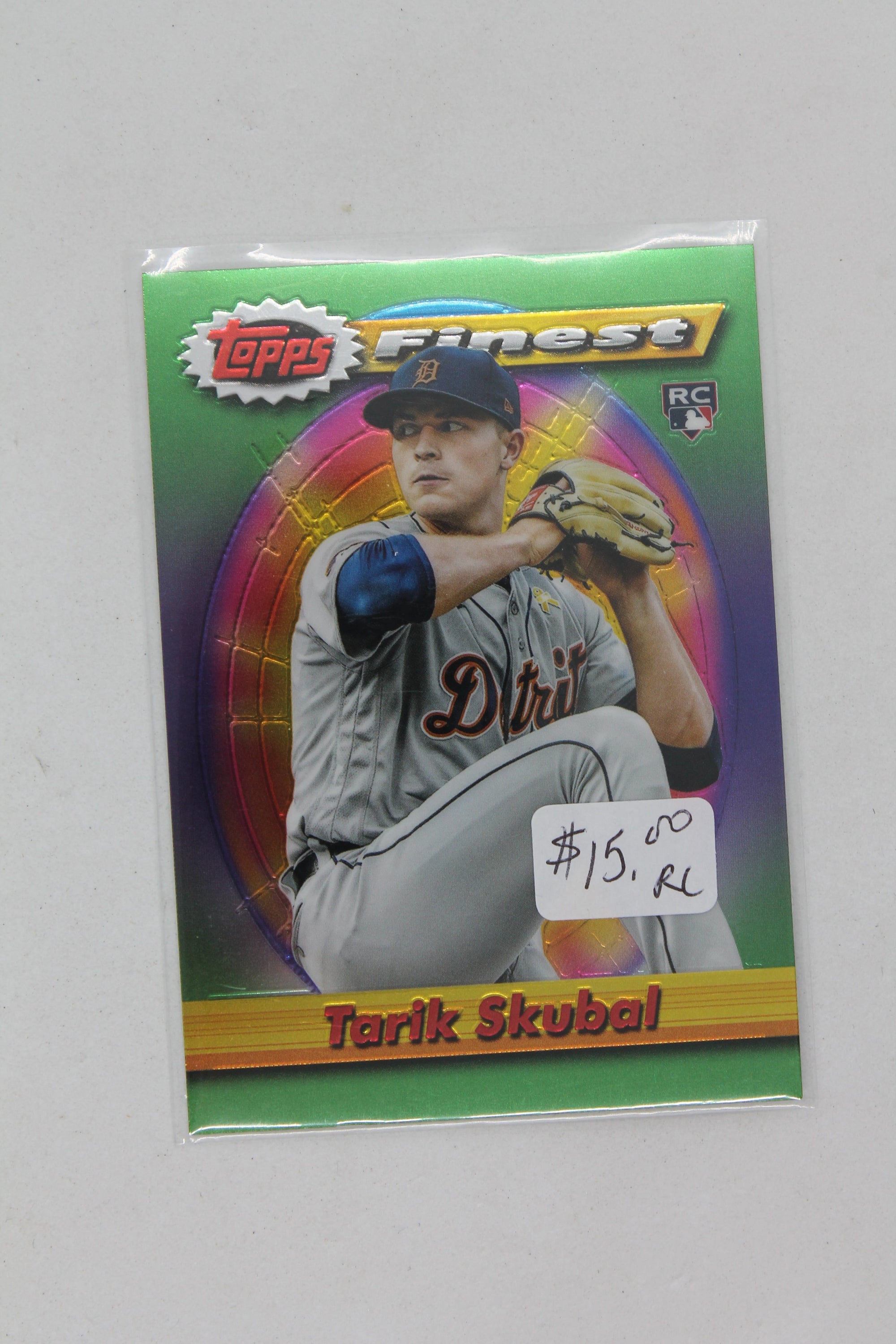 Tarik Skubal 2021 Topps Finest Rookie Card