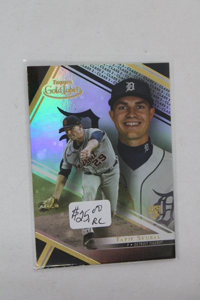 Tarik Skubal 2021 Topps Gold Label Rookie Card