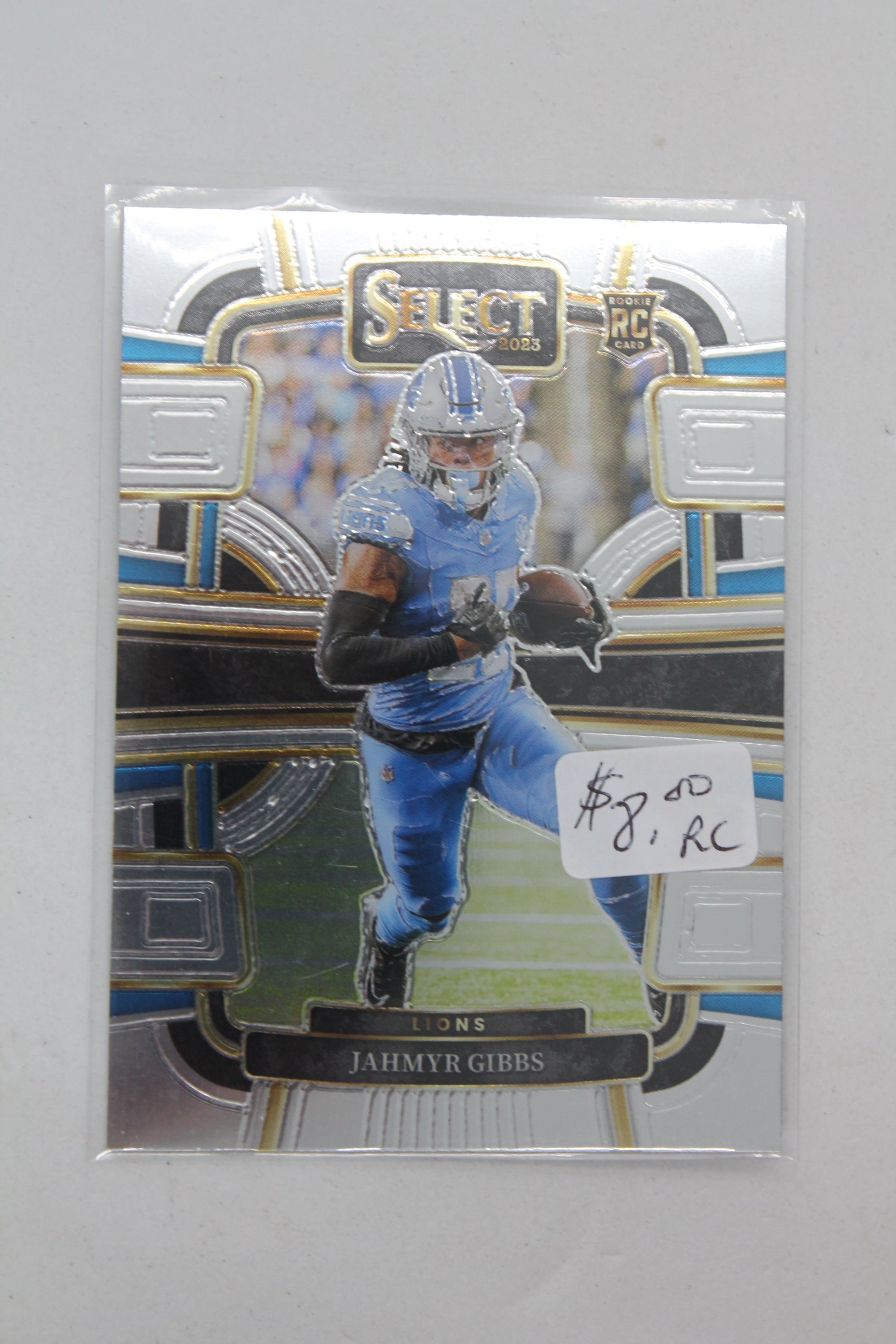 Jahmyr Gibbs 2023 Panini Select - Concourse Rookie Card