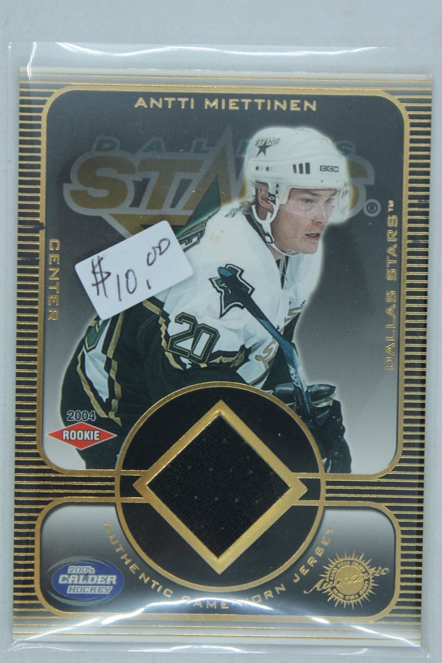 Antti Miettinen 2003-04 Pacific Calder #315/500 Jersey Card