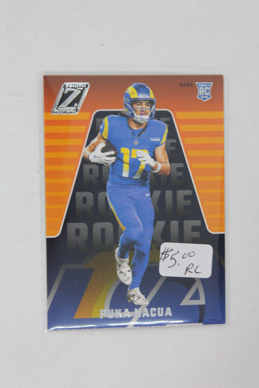 Puka Nacua 2023 Panini Zenith Rookie Card