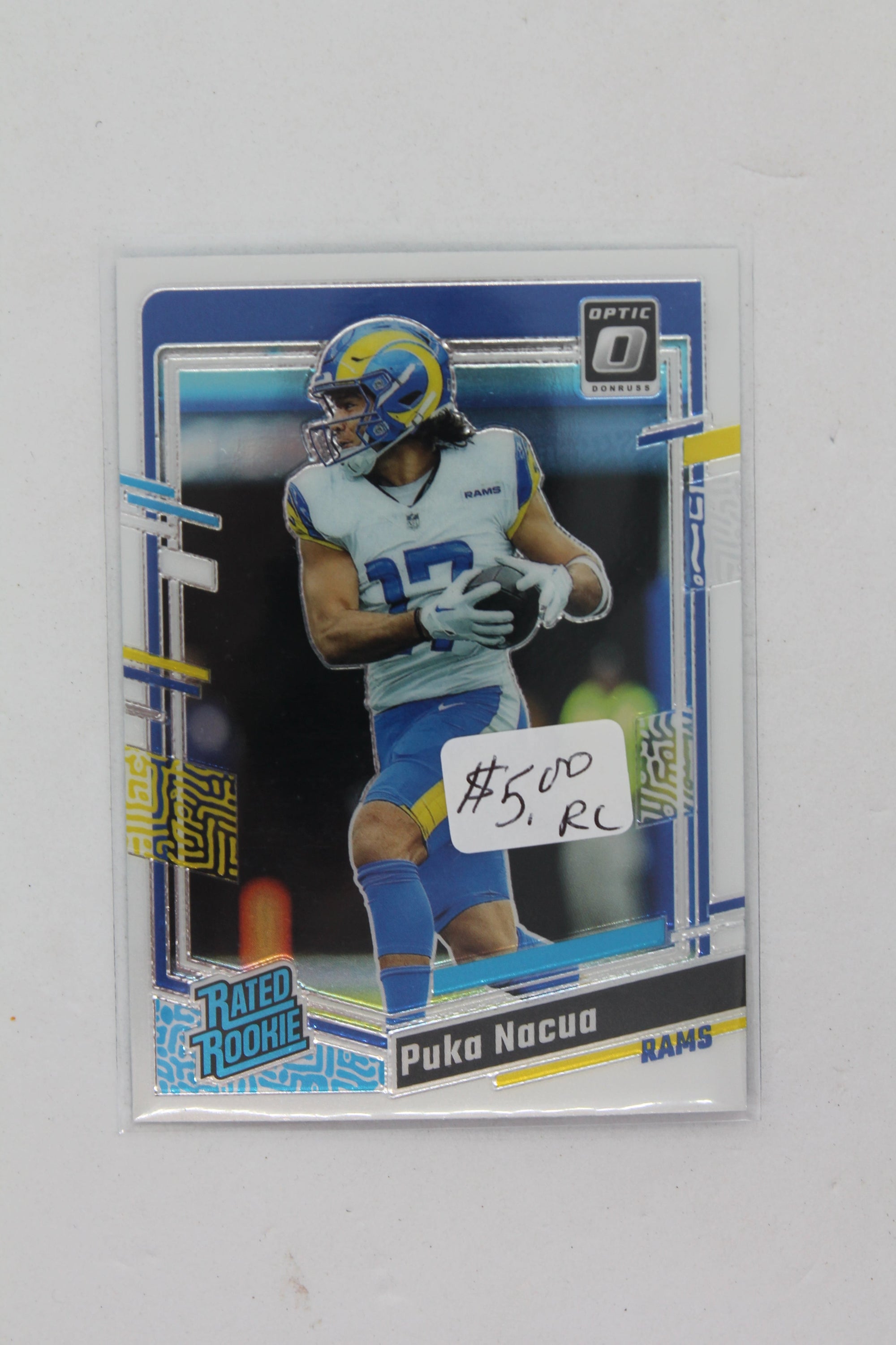 Puka Nacua 2023 Panini Donruss Optic Rookie Card